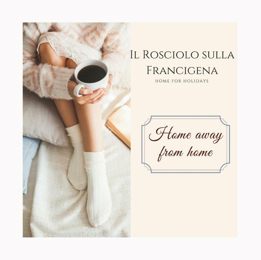 Апартаменты Il Rosciolo Sulla Francigena Формелло Экстерьер фото